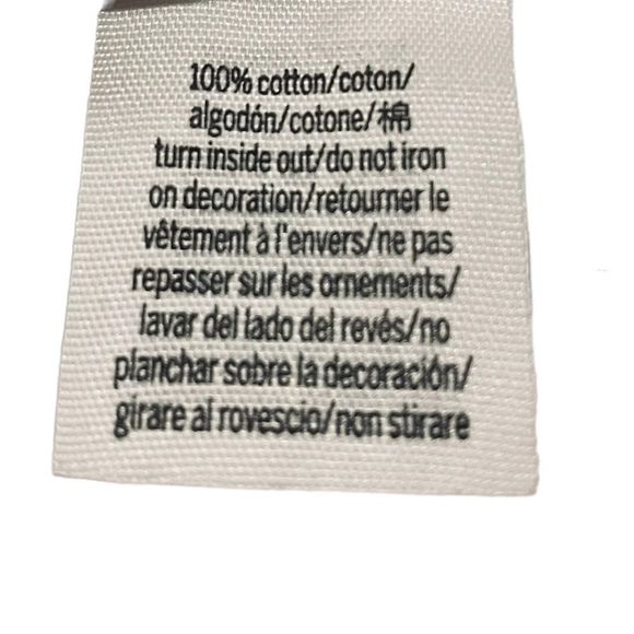 Victoria’s Secret Pink Long Sleeve Graphic Cotton Cropped Relaxed Fit Tee Shirt - Picture 5 of 5